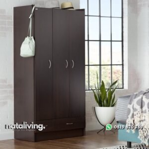 Lemari Pakaian Tiga Pintu Minimalis nataliving furniture
