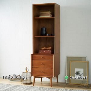 Lemari Rak Buku Kecil Minimalis nataliving furniture
