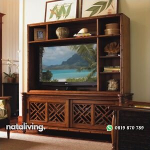 Lemari TV Jati Pajangan nataliving furniture