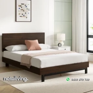 Lirime Ranjang Tidur Minimalis Kayu Jati Jepara nataliving furniture
