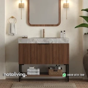 MARRY Wastafel Kabinet Plywood Minimalis Modern nataliving furniture