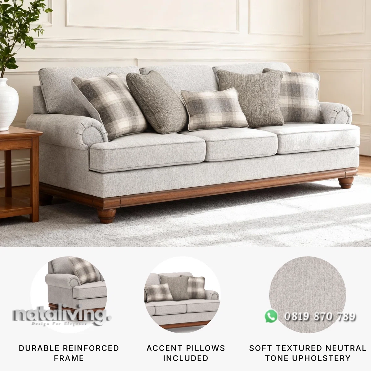 Meadow Sofa Tamu Minimalis 3 Seater Minimalis Modern nataliving furniture 2 Meadow Sofa Tamu Minimalis 3 Seater Minimalis Modern nataliving furniture 2