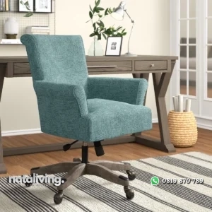 Megan Kursi Kerja Scandinavian Desain Minimalis nataliving furniture