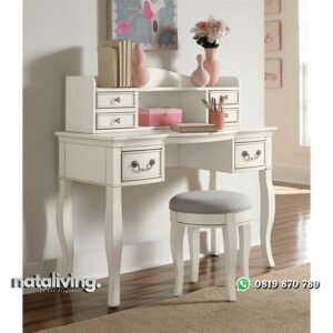 Meja Balajar Anak Perempuan Minimalis nataliving furniture