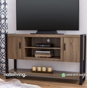 Meja Bufet TV Industrial Minimalis nataliving furniture