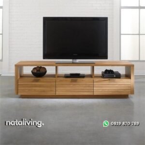 Meja Bufet TV Kayu Jati nataliving furniture