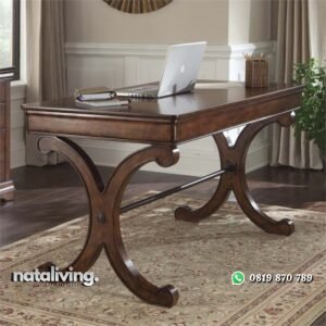 Meja Kantor Jati Minimalis Jepara nataliving furniture