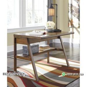 Meja Kerja Jati Jepara Minimalis nataliving furniture