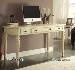 Meja Kerja Minimalis Modern Caspul nataliving furniture