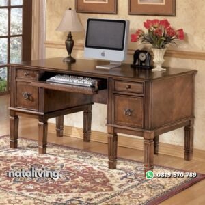 Meja Kerja Rumah Jati Jepara nataliving furniture