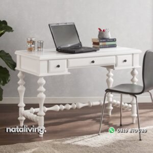 Meja Kerja Unik Serbaguna Minimalis nataliving furniture