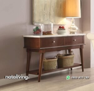 Meja Konsul Jati Minimalis nataliving furniture