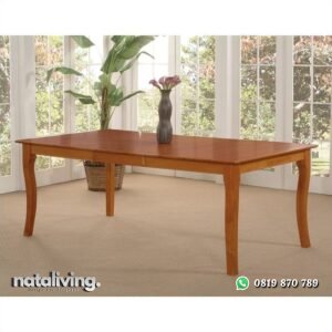 Meja Makan Kayu Jati Minimalis nataliving furniture