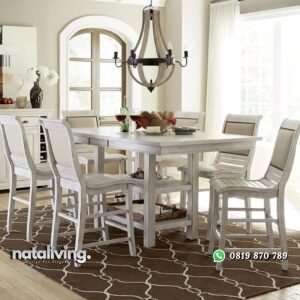 Meja Makan Minimalis 6 Kursi nataliving furniture