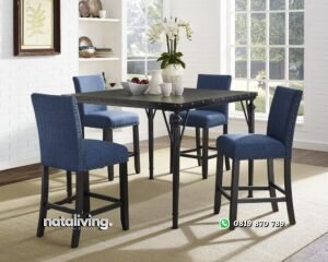 Meja Makan Minimalis Modern Set nataliving furniture
