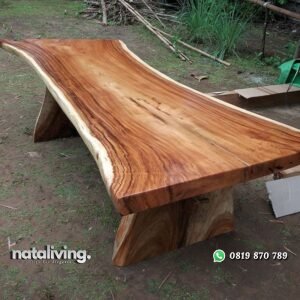 Meja Makan Trembesi Mebel Jepara nataliving furniture