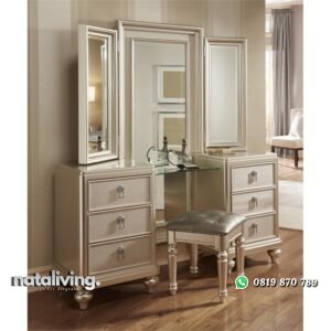 Meja Rias 1 Biro Minimalis Mewah nataliving furniture