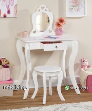 Meja Rias Anak Kecil Minimalis Modern nataliving furniture