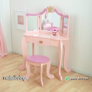Meja Rias Anak Princess Cantik nataliving furniture