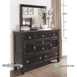 Meja Rias Kayu Jati Berlaci Multifungsi nataliving furniture