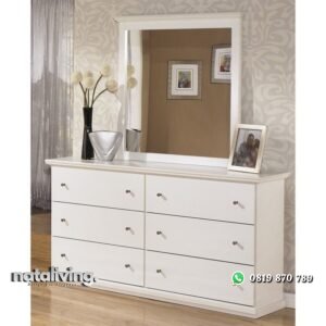 Meja Rias Cat Duco Minimalis nataliving furniture