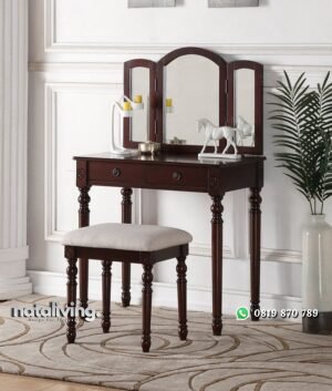Meja Rias Jati Minimalis Tania nataliving furniture