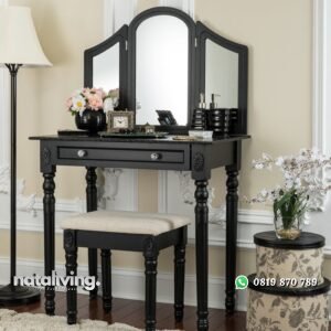 Meja Rias Jati Vanity nataliving furniture
