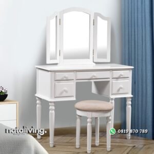 Meja Rias Kupu Kupu Cat Duco nataliving furniture