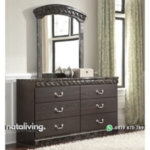Meja Rias Laci Jati Minimalis nataliving furniture