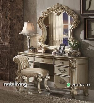 Meja Rias Mewah Ukiran Classic nataliving furniture