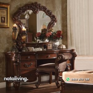 Meja Rias Mewah Ukiran nataliving furniture