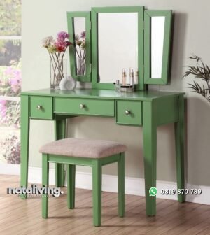 Meja Rias Minimais Vanity Set nataliving furniture