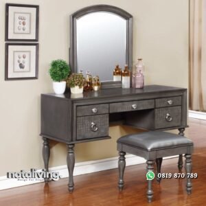 Meja Rias Minimalis Cat Duco nataliving furniture