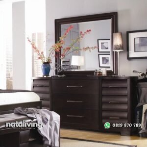 Meja Rias Model Laci Elegant nataliving furniture