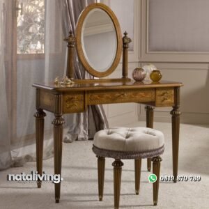 Meja Rias Tolet Kartini Jati nataliving furniture