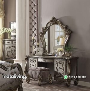 Meja Rias Ukiran Jepara Mewah nataliving furniture