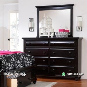 Meja Rias Laci Kayu Jati Jepara nataliving furniture