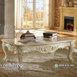 Meja Tamu Cantik Ukiran Jepara nataliving furniture