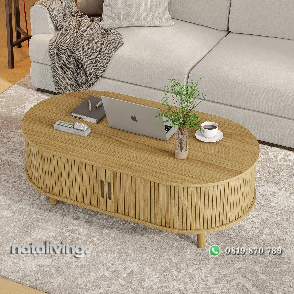 Meja Tamu Minimalis Kayu Jati Finishing Bleaching Wood nataliving furniture 2 Meja Tamu Minimalis Kayu Jati Finishing Bleaching Wood nataliving furniture 2