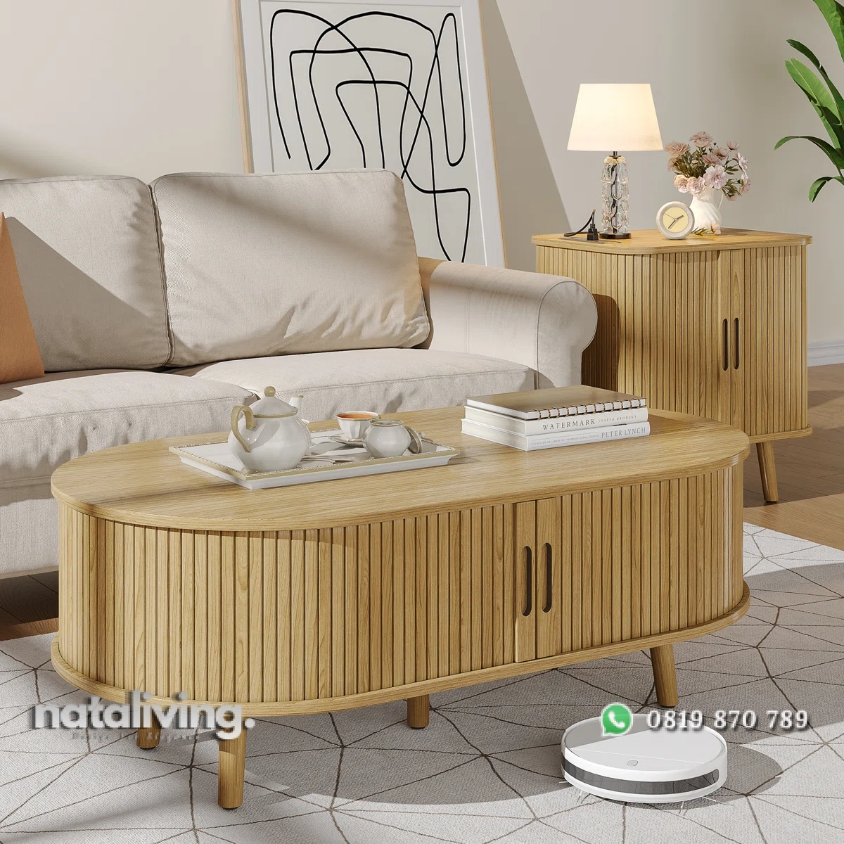 Meja Tamu Minimalis Kayu Jati Finishing Bleaching Wood nataliving furniture 1 Meja Tamu Minimalis Kayu Jati Finishing Bleaching Wood nataliving furniture 1