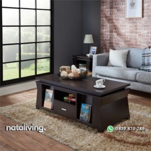 Meja Tamu Kayu Jati Multifungsi nataliving furniture