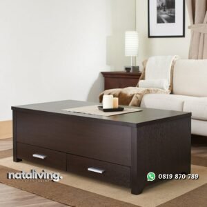 Meja Tamu Laci Jati Jepara nataliving furniture