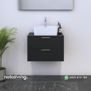 NALLA Wastafel Cabinet Kamar Mandi Cat Duco Minimalis nataliving furniture
