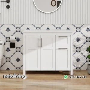 NETTA Wastafel Cabinet Kamar Mandi Cat Duco Minimalis nataliving furniture