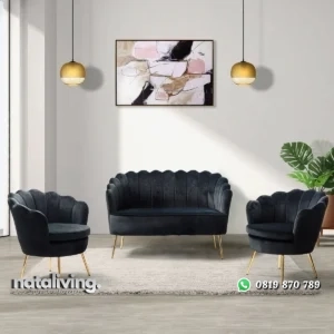 Nagita Set Sofa Tamu Retro Desain Unik Minimalis nataliving furniture