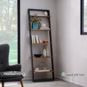 Rak Buku Kecil Kayu Jati Minimalis nataliving furniture