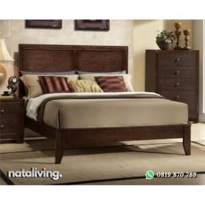 Ranjang Tidur Jati Minimalis nataliving furniture