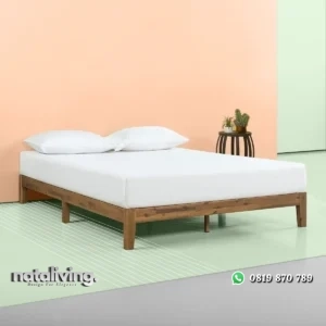 Sabir Ranjang Tidur Kayu Jati Simple Minimalis nataliving furniture