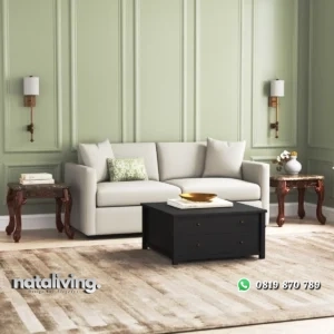 Samons Meja Tamu Berlaci Multifungsi Minimalis Kayu Jati nataliving furniture