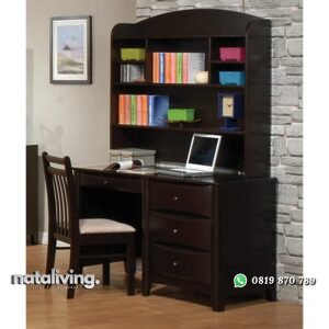 Satu Set Meja Belajar Anak Modern nataliving furniture